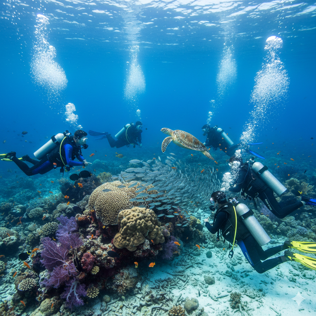 पॅडी - स्कुबा डायव्हिंग चा अनुभव घ्या